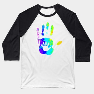 Stop Child Abuse Tie Dye Baseball T-Shirt